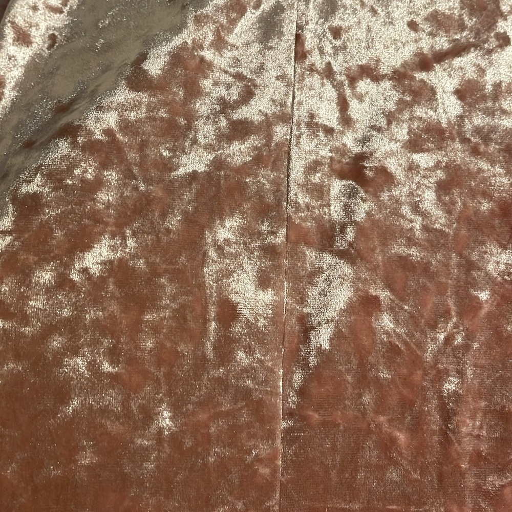 Forever 21 Women’s S Tan Mini Dress Short Sleeve Velour Feel 92% Poly 8% Span - Picture 8 of 10